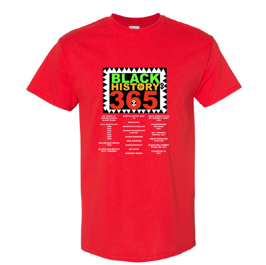 T-Shirt "BlackHistory 365"